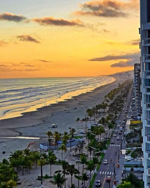Apartamento Na Praia Praia Grande  Eksteriør billede